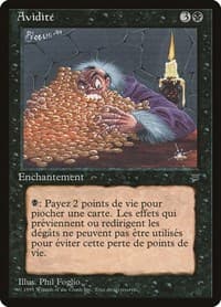 Greed (French) - "Avidite"
