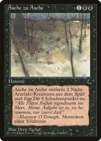 Ashes to Ashes (German) - "Asche zu Asche"