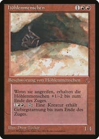 Cave People (German) - "Hohlenmenschen"