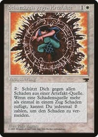 Circle of Protection: Artifacts (German) - "Schutzkreis gegen Artefakte"