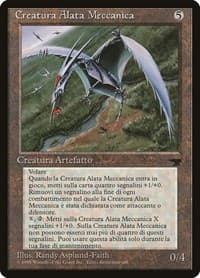 Clockwork Avian (Italian) - "Creatura Alata Meccanica"