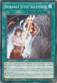 Shiranui Style Solemnity