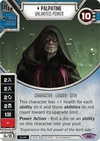 Palpatine - Unlimited Power (Card Only)