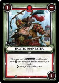 Exotic Maneater (Unclaimed)