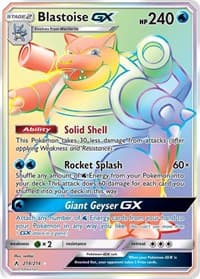 Blastoise GX (Secret)