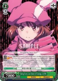 Taking Every Last Ounce of Courage, LLENN