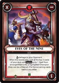 Eyes of the Nine (Unclaimed)