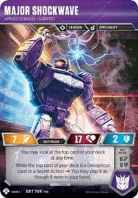 Major Shockwave - Applied Sciences Scientist