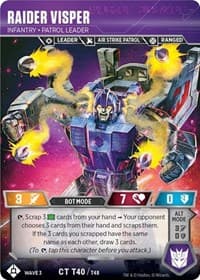 Raider Visper - Infantry Patrol Leader