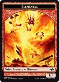 Elemental (008) // Spider Double-Sided Token