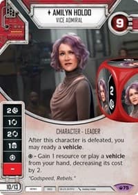 Amilyn Holdo - Vice Admiral