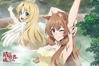 Bushiroad Rubber Mat Collection Vol.342: The Rising of the Shield Hero - Raphtalia & Firo