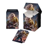 Core Set 2020 PRO-100+ Deck Box V1 - Ajani, Strength of the Pride