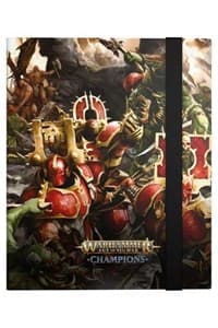 Binder - 18-Pocket Side-Loading FlexXfolio - Warhammer Age of Sigmar: Champions - Chaos vs. Destruction