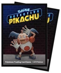 Pokemon Detective Pikachu Deck Protector - Mr. Mime (65-Pack)