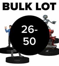 26 - 50 Heroclix Bulk Lot