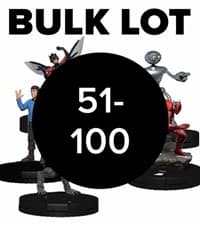 51 - 100 Heroclix Bulk Lot