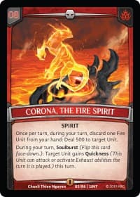Corona, the Fire Spirit