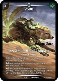 Nanatsu, The Pure Shinobi (Full Art) (Argent Saga Championship - Stamped)