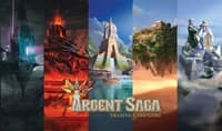 Argent Saga TCG Rubber Playmat - The Towers of Power
