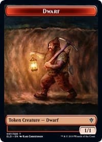 Dwarf // Food (016) Double-Sided Token
