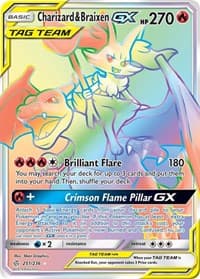 Charizard & Braixen GX (Secret)