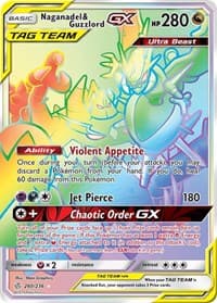 Naganadel & Guzzlord GX (Secret)