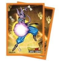 Standard Deck Protectors for Dragon Ball Super CCG - Beerus (65-Pack)