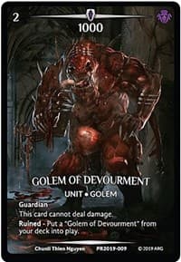 Golem of Devourment (Full Art)