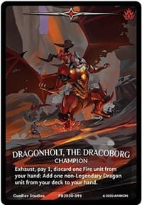 Dragonholt, the Dracoborg (Alternate Art)