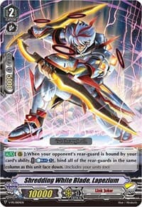 Shredding White Blade, Lapezium