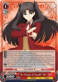 "In Charge of Fuyuki" Rin