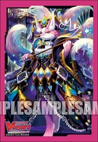 Bushiroad Sleeve Collection Mini Vol.430: Cardfight!! Vanguard - Holy Great Sage of Black Shadows, Isabelle (70-Pack)