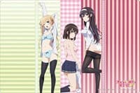 Bushiroad Rubber Mat Collection Vol.447: Saekano: How to Raise a Boring Girlfriend Flat - Megumi, Eriri, & Utaha