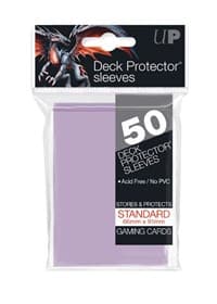Standard Sized Deck Protector Sleeves - Lilac (50-Pack)