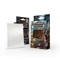 Imperium Armor Sleeves Illusion Effect: Galaxy - Pearl White (60-Pack)