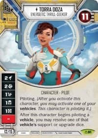 Torra Doza - Energetic Thrill-Seeker (Card Only)