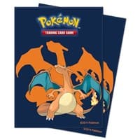 Standard Deck Protector Sleeves for Pokemon - Charizard (65-Pack)