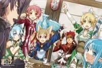 Bushiroad Rubber Mat Collection Vol.525: Sword Art Online 10th Anniversary Early and Late Group Illustration ver.