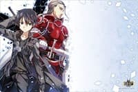 Bushiroad Rubber Mat Collection Vol.531: Sword Art Online 10th Anniversary Early and Late - Kirito & Heathcliff