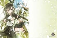 Bushiroad Rubber Mat Collection Vol.529: Sword Art Online 10th Anniversary Phantom Bullet - Kirito & Sinon