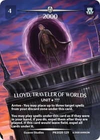 Lloyd, Traveler of Worlds (Serial Numbered)