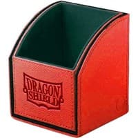 Dragon Shield Nest Deck Box - Red/Black (Holds 100+)