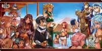 Bushiroad Rubber Mat (Wide) Sword Art Online 10th Anniversary - Sabaku no Utage
