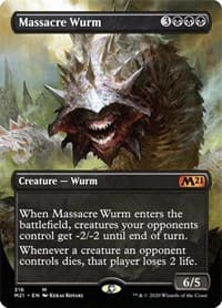 Massacre Wurm (Alternate Art)