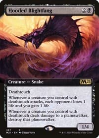 Hooded Blightfang (Extended Art)