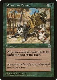 Monstrous Growth (Flavor Text)