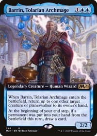 Barrin, Tolarian Archmage (Extended Art)