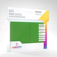 GameGenic Prime Sleeve - Standard Size - Green (100-Pack)
