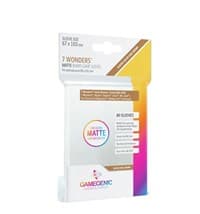 GameGenic Matte Board Game Sleeves - 7 Wonders (80-Pack)
